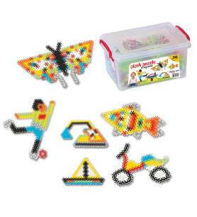 Çiçek Puzzle Lego (250 Parça) - Yıldız Puzzle - Çiçek Bloklar - Çiçek Legolar Oyuncak
