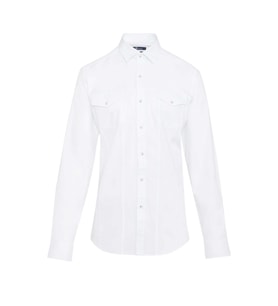 Hatemoğlu Beyaz Slim Fit %100 Pamuk Casual Gömlek