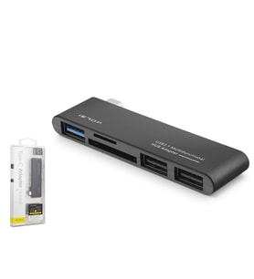 Type-c Hub Usb 3.0 Usb 2.0 Sd Tf Kart Okuyucu 5 Port TU251