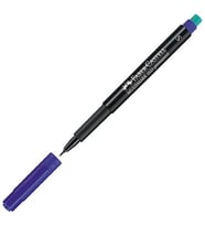 Faber Castell 1523 S Mavi Permanent Asetat Kalemi