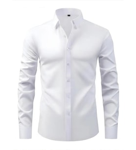 Erkek Slim Fitt Uzun Kol Gömlek 2290 BGL-ST04378 (Beyaz)