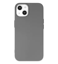 Newface Apple iPhone 14 Plus Kılıf Nano içi Kadife Silikon - Gri
