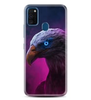 Samsung M21 M22 M23 M30 M31S M32 Kılıf Desenli Silikon Kartal 1622