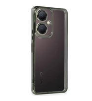 Vivo Y27 Kılıf Kamera Korumalı Lensli Silikon - Yeşil