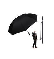 Protokol Büyük Boy Karbon Fiber Baston Şemsiye 135cm Çap