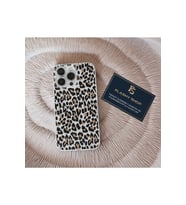 Galaxy A33 Uyumlu Leopar Desenli Şeffaf Kılıf