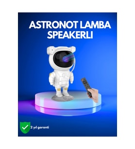Çocuklar İçin Parlak ve Zamanlayıcı Astronot Lambası, Ayarlanabilir Işık