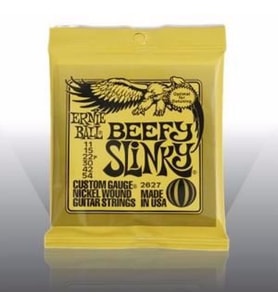 Ernie Ball P02627 Beefy Slinky Nickel 11-54 Elektro Gitar Teli