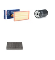 Bosch Filtre Bakım Seti Seat Leon 1.8 1999-2006 Benzinli Hava + Yağ f. + Polen Filtre Sardes