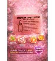 Herbliss Yaşlanma Karşıtı Sabun E ve C Vitaminleri-Kırışıklık Önleyici