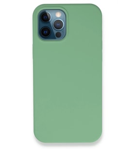 Newface Apple iPhone 12 Pro Kılıf Lansman Legant Silikon - Yeşil