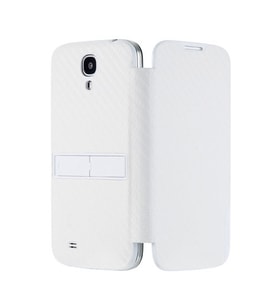 Anymode i9500 Galaxy S4 Kickstand Folio Kılıf Beyaz
