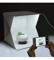 Ürün Çekim Çadırı Mini Fon Fotoğraf Stüdyosu Ledli Işık Perdesi