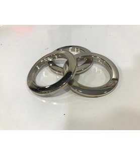 NİVEMESHOME PERDE KAPSÜL PLASTİK HALKA GÜMÜŞ