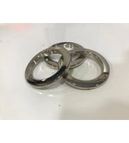 NİVEMESHOME PERDE KAPSÜL PLASTİK HALKA GÜMÜŞ
