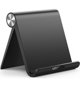 UGREEN Çok Açılı Masaüstü Siyah Tablet Telefon Standı Teşhir