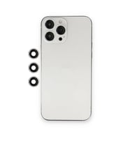 İphone 12 Shine Kamera Lens - Gümüş