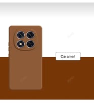 Xiaomi Redmi Note 14 Pro 4G Kılıf Kamera Korumalı Yumuşak Renkli Silikon Kapak Silinebilir Mat Hisli (Kahverengi)