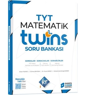 TYT Twins Matematik Soru Bankası KR Akademi