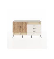 Arges Konsol 5 Raflı 4 Çekmeceli 2 Kapaklı 176x30x99 Aytaşı-Çam/Aytaşı