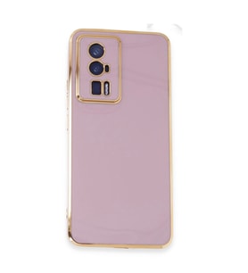 Xiaomi Poco F5 Pro Kılıf Volet Silikon - Mor