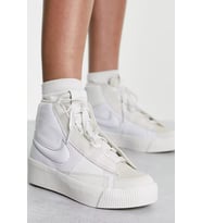Nike Blazer Mid Victory Beyaz-Bej Kadın Deri Günlük Spor Ayakkabı