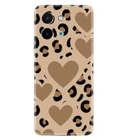 Vivo Y28 Kılıf Boutique Baskılı Resimli Leopar Kalp Pcode -068