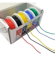 electroon RoboClass 24AWG Çok Damarlı Montaj Kablo Seti - 5x15MT (Çok Renkli)