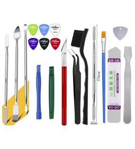 Çok Amaçlı Bilgisayar Tv Notebook Laptop Tablet Telefon Yardımcı Sökme Açma Aparatı Metal Plastik Çok Parçalı Onarım Aletleri Kiti ST02