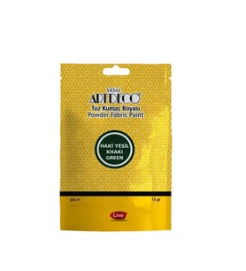 Artdeco Toz Kumaş Boyası 13 gr Haki Yeşil 1131 