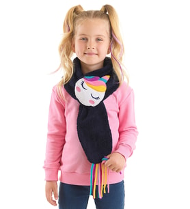 Unicorn Kız Çocuk Atkı