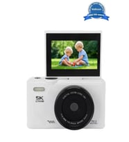 5k 75mp Hd Dijital Kamera 18x Dijital Zoom, Flaşlı,3.0 İnç Ekranlı Fotoğraf Makinesi