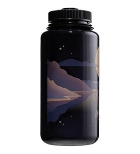 Nalgene Sustain 32 Oz Geniş Ağızlı Su Şişesi - Manzara Aybatımı