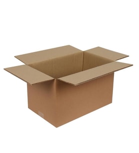 Ambalaj Markt Çift Oluklu Taşıma Kolisi 60x40x30 Cm Esmer BC Dalga 100 Adet