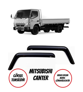 Mitsubishi Canter Cam Rüzgarlığı 2li