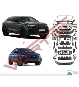 AUDİ - Q8 2019- İÇİN YENİ Q8 2024- ÖN TAMPON SET (S-LİNE)
