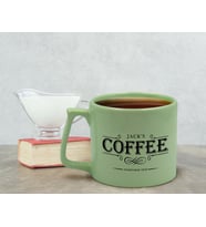 BK Gift Kişiye Özel İsimli Tarihli Pastel Yeşil Middle Kupa Bardak, Arkadaşa Hediye, Ev Hediyesi, Doğum Günü Hediyesi, Ofis Hediyesi-3