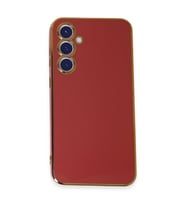 Samsung Galaxy S23 Fe Kılıf Volet Silikon - Kırmızı