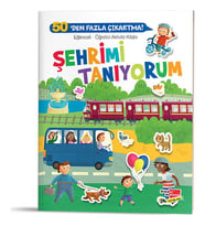 Şehrimi Tanıyorum / Eğlenceli Öğretici Aktivite Kitabı - Kolektif - Dikkat Atölyesi Yayınları