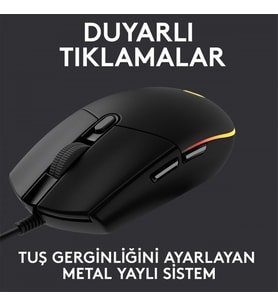 LOGITECH LOGITECH G G102 LIGHTSYNC 8000-DPI RGB OYUNCU MOUSE 910-005823