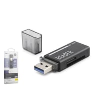 USB Type-C 3.2 Gen1 Kart Okuyucu SD MicroSD 5 Gbps Siyah C306