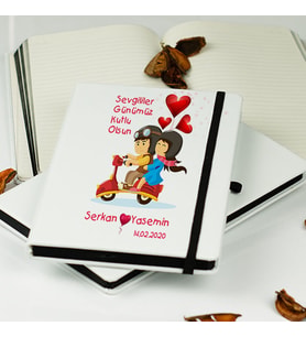 Sevgililer Günü Hediyesi Defter 024