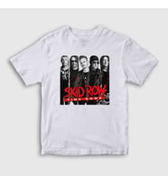Presmono Unisex Çocuk Beyaz Time Bomb Skid Row T-Shirt 432851tt (Beyaz)