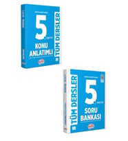 Editör Yayınları 2025 5.Sınıf Tüm Dersler Konu Anlatımı ve Soru Bankası Seti