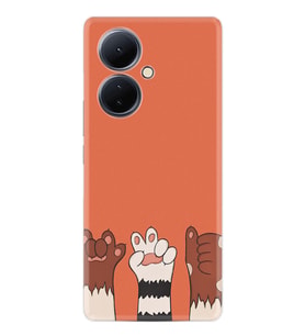 Vivo V29 Lite Kılıf Desenli Silikon Platinium Series Three Hand 1818
