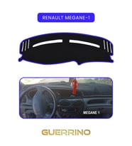 RENAULT Megane-1TORPİDO KORUMA HALISI MAVİ KENAR