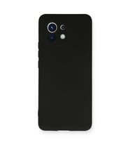 Xiaomi Mi 11 Kılıf Nano İçi Kadife Silikon - Siyah