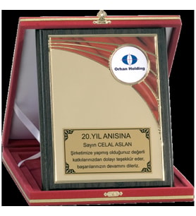 ODAK KUPA - Ahşap Plaketler - PL-073 A - 18x24 cm