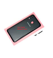 Samsung Galaxy M20 Kasa Arka Pil Batarya Kapağı SİYAH