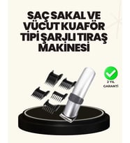 Şarjlı Kablosuz Tıraş Makinesi – Her Yerde Rahat Kullanım